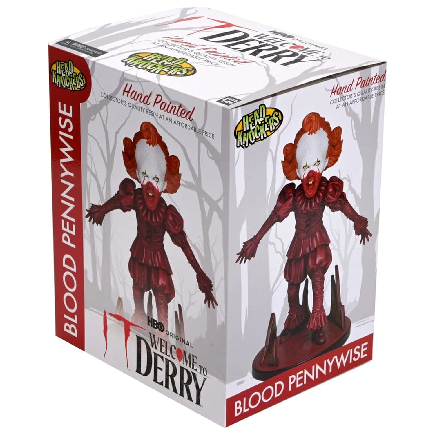 It: Welcome To Derry Head Knocker Blood Pennywise 19 cm produktová fotografia