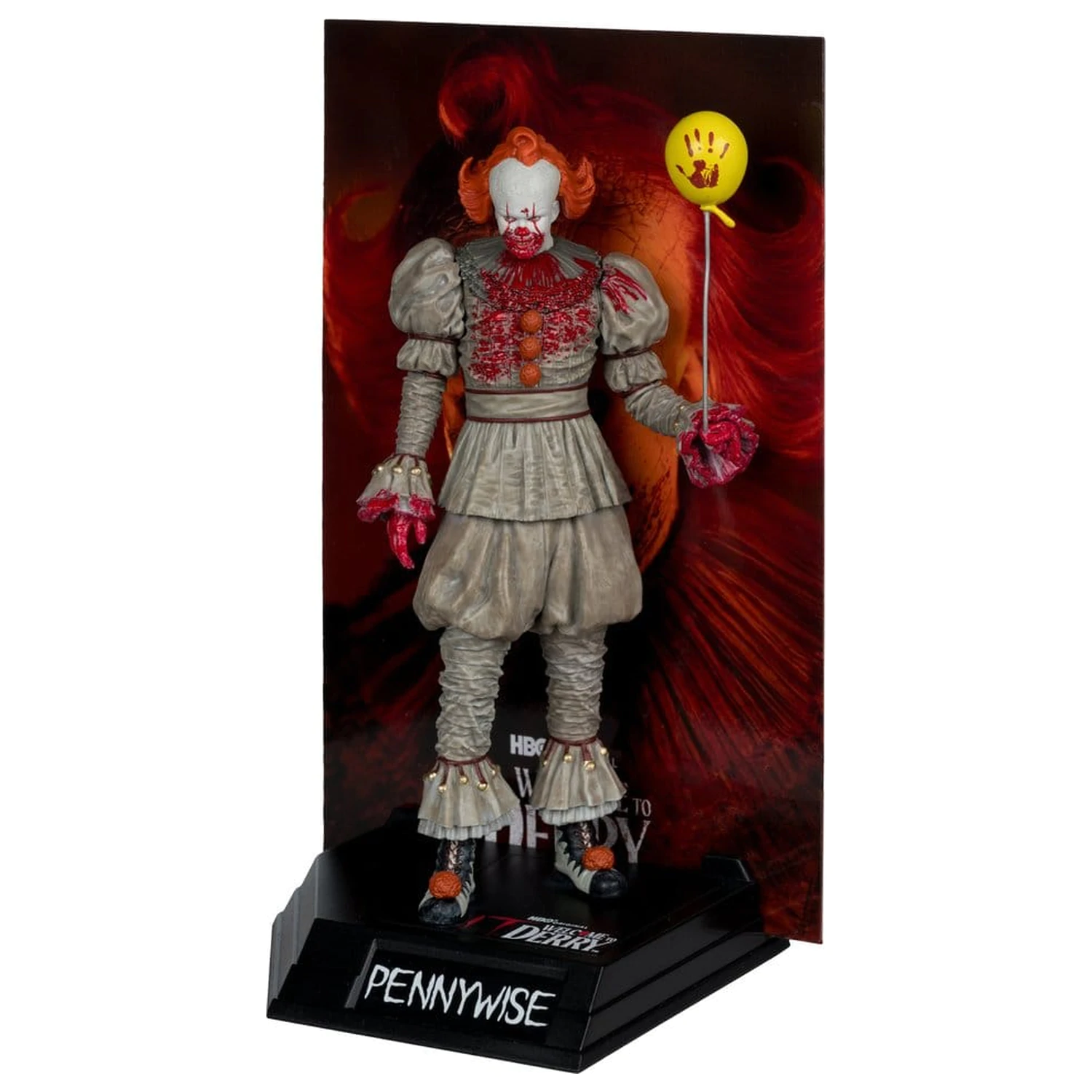 It Vitajte v Derry Movie Maniacs figúrka Pennywise (krvavý) 16 cm produktová fotografia