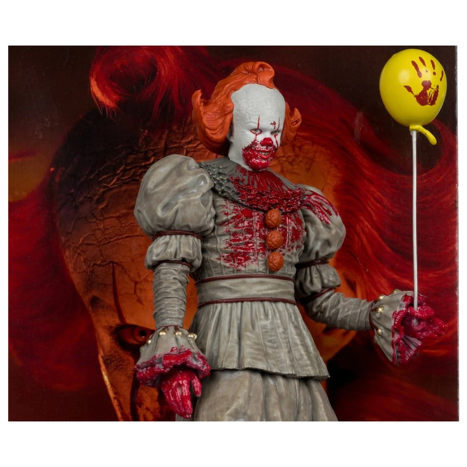 It Vitajte v Derry Movie Maniacs figúrka Pennywise (krvavý) 16 cm produktová fotografia