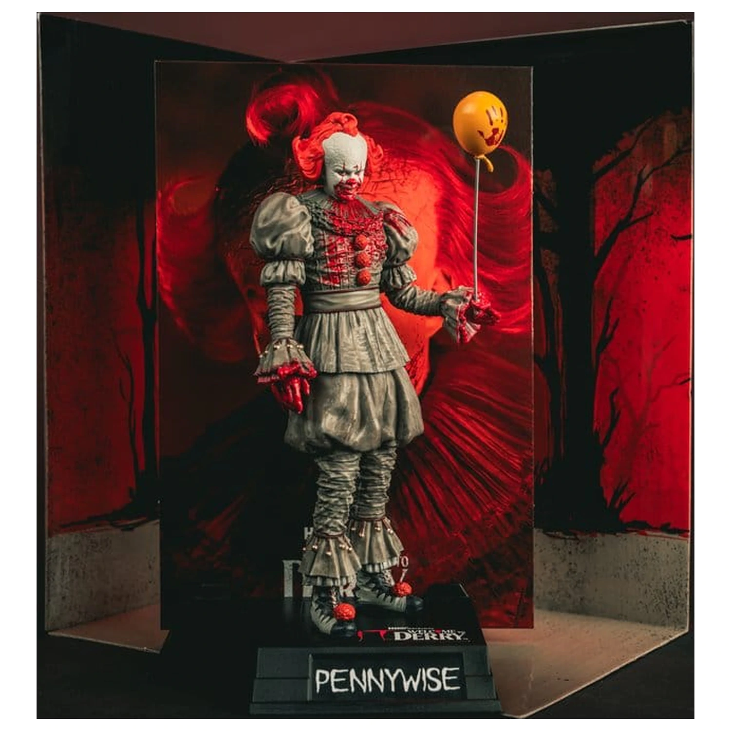 It Vitajte v Derry Movie Maniacs figúrka Pennywise (krvavý) 16 cm produktová fotografia
