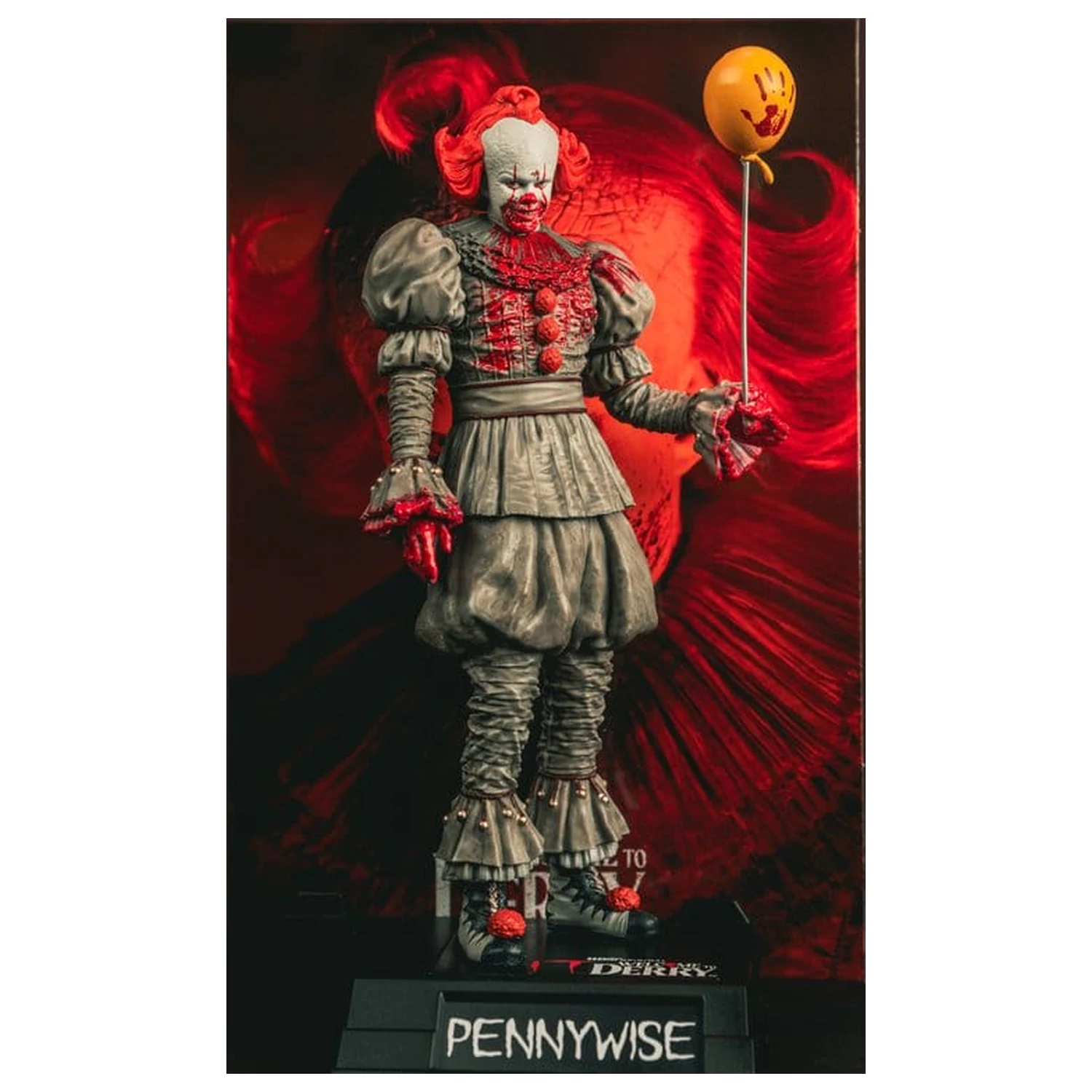 It Vitajte v Derry Movie Maniacs figúrka Pennywise (krvavý) 16 cm produktová fotografia
