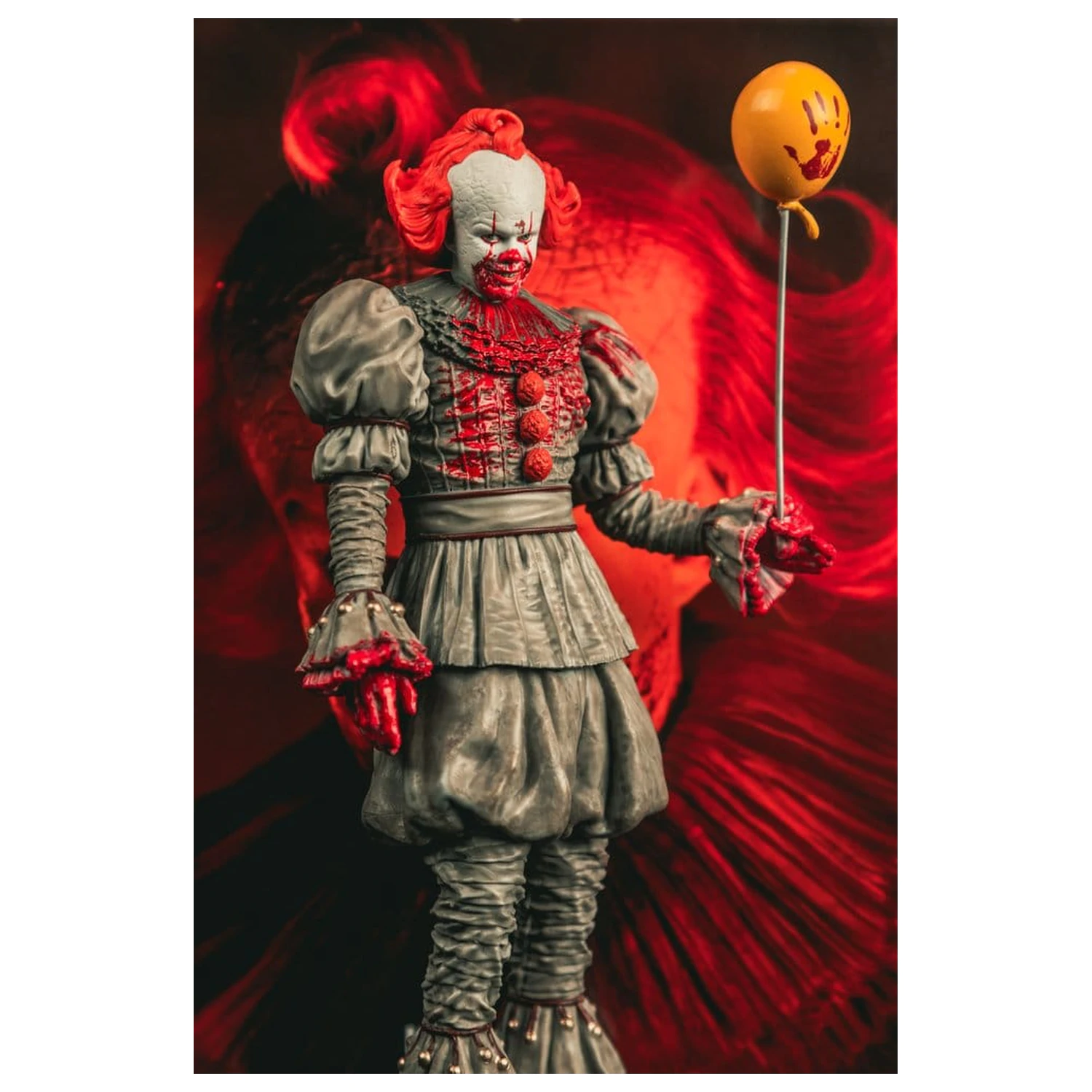 It Vitajte v Derry Movie Maniacs figúrka Pennywise (krvavý) 16 cm produktová fotografia