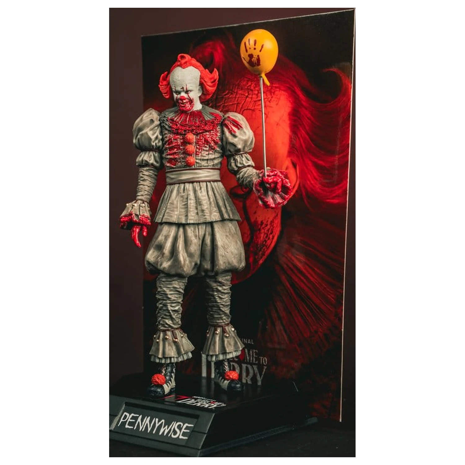 It Vitajte v Derry Movie Maniacs figúrka Pennywise (krvavý) 16 cm produktová fotografia