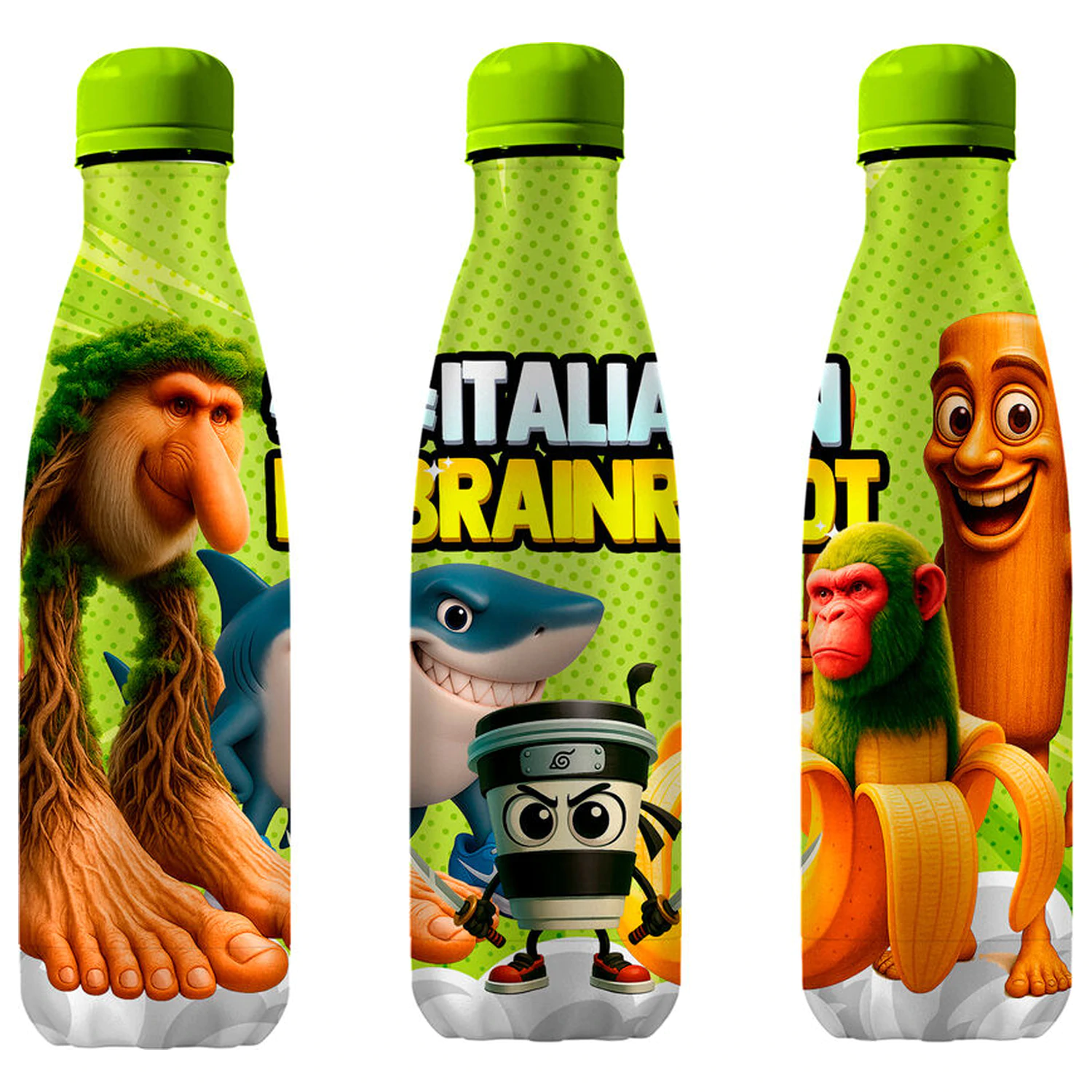 Italian Brainrot nerezová fľaša 750ml produktová fotografia