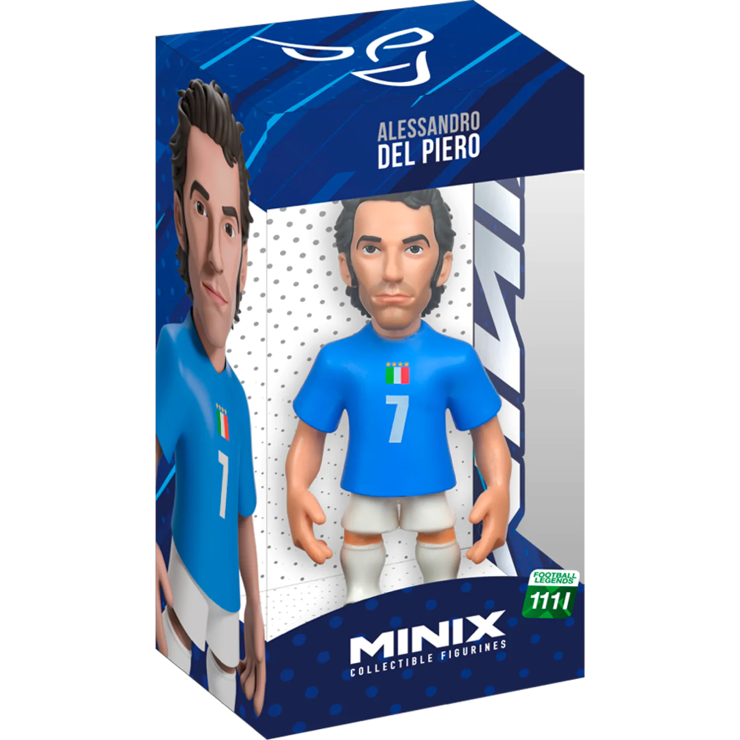 Taliansko Národný Tím Minix Figúrka Alessandro Del Piero 12 cm produktová fotografia