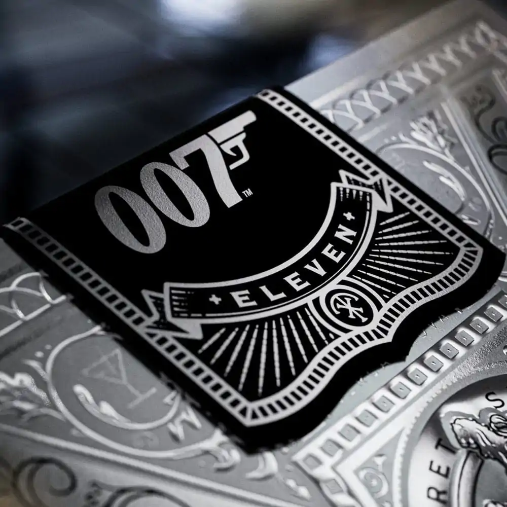 Hracie karty James Bond Silver Edition produktová fotografia