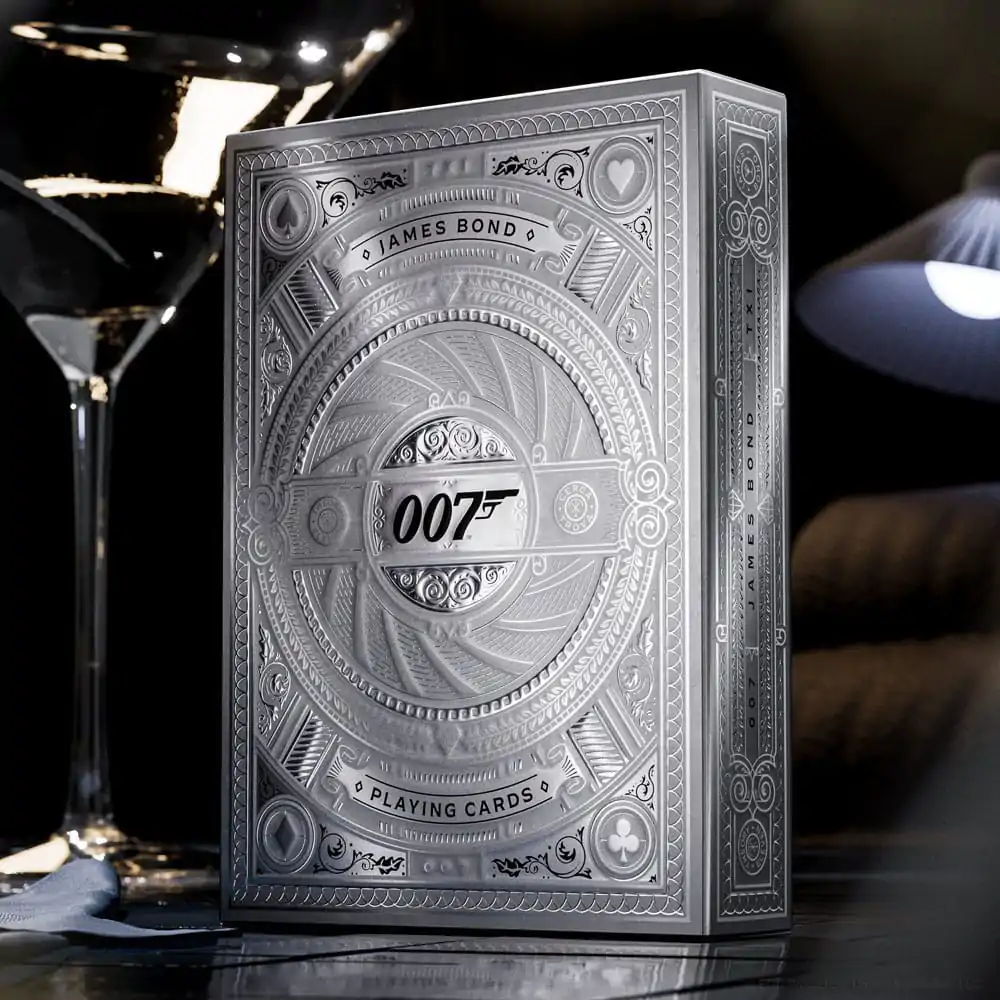 Hracie karty James Bond Silver Edition produktová fotografia