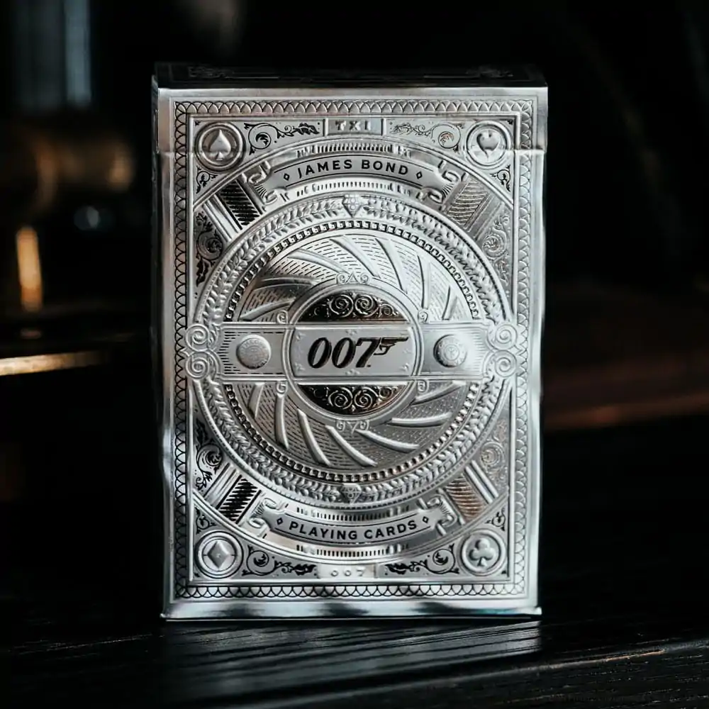 Hracie karty James Bond Silver Edition produktová fotografia