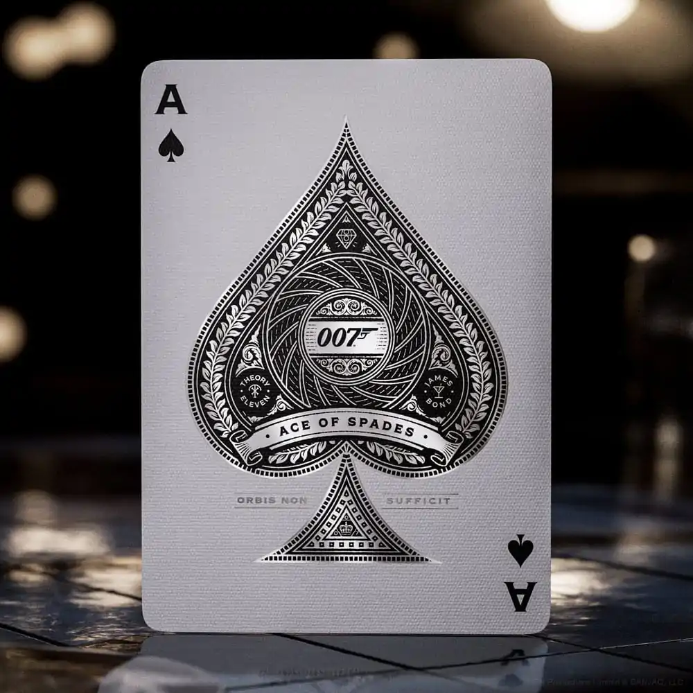 Hracie karty James Bond Silver Edition produktová fotografia