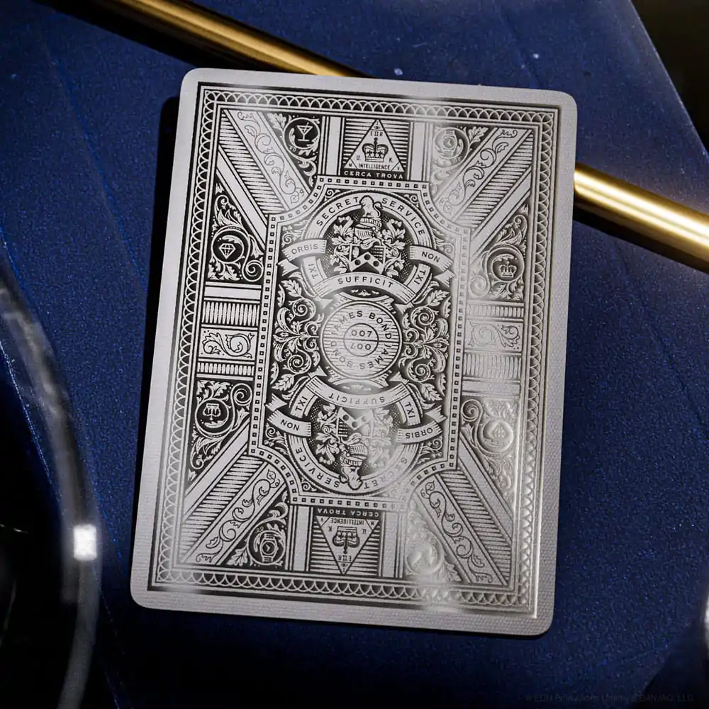 Hracie karty James Bond Silver Edition produktová fotografia