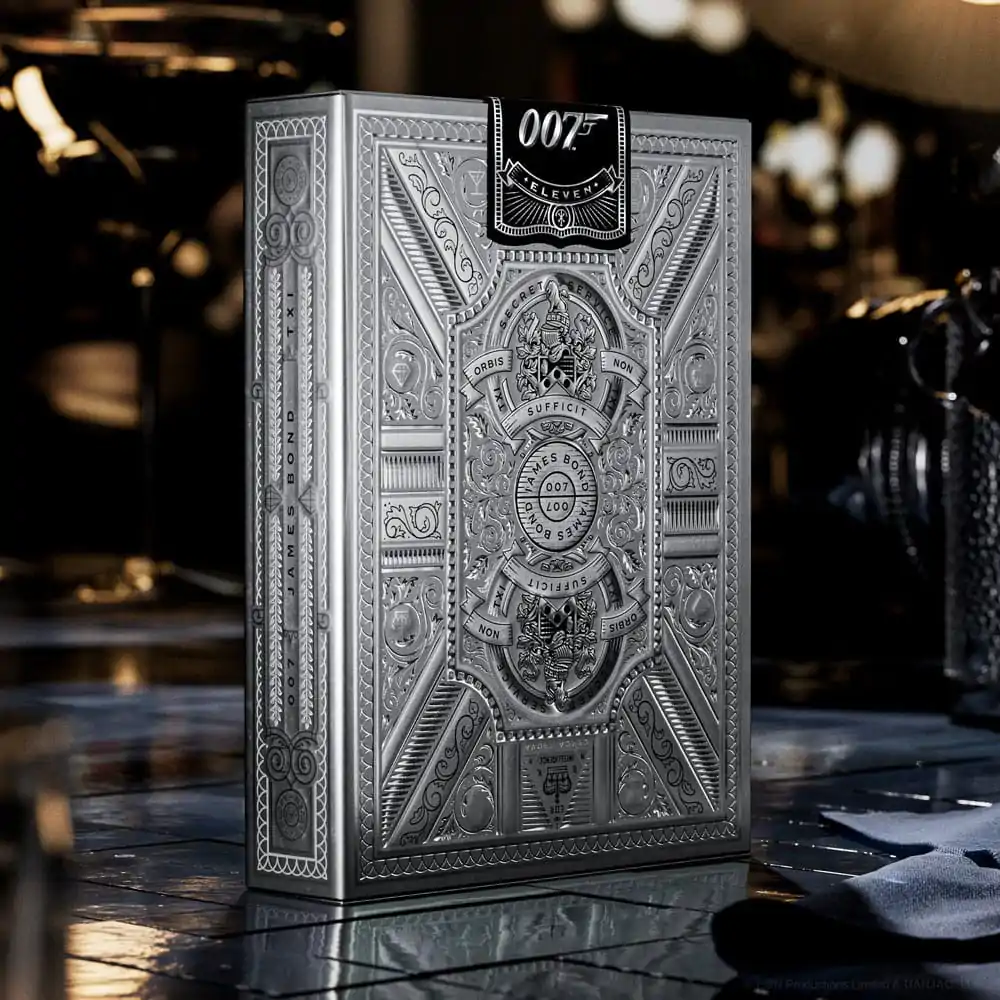 Hracie karty James Bond Silver Edition produktová fotografia