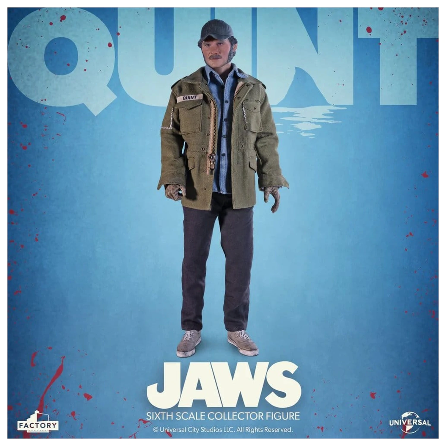 Jaws Akčná figúrka 1/6 Quint 15 cm produktová fotografia