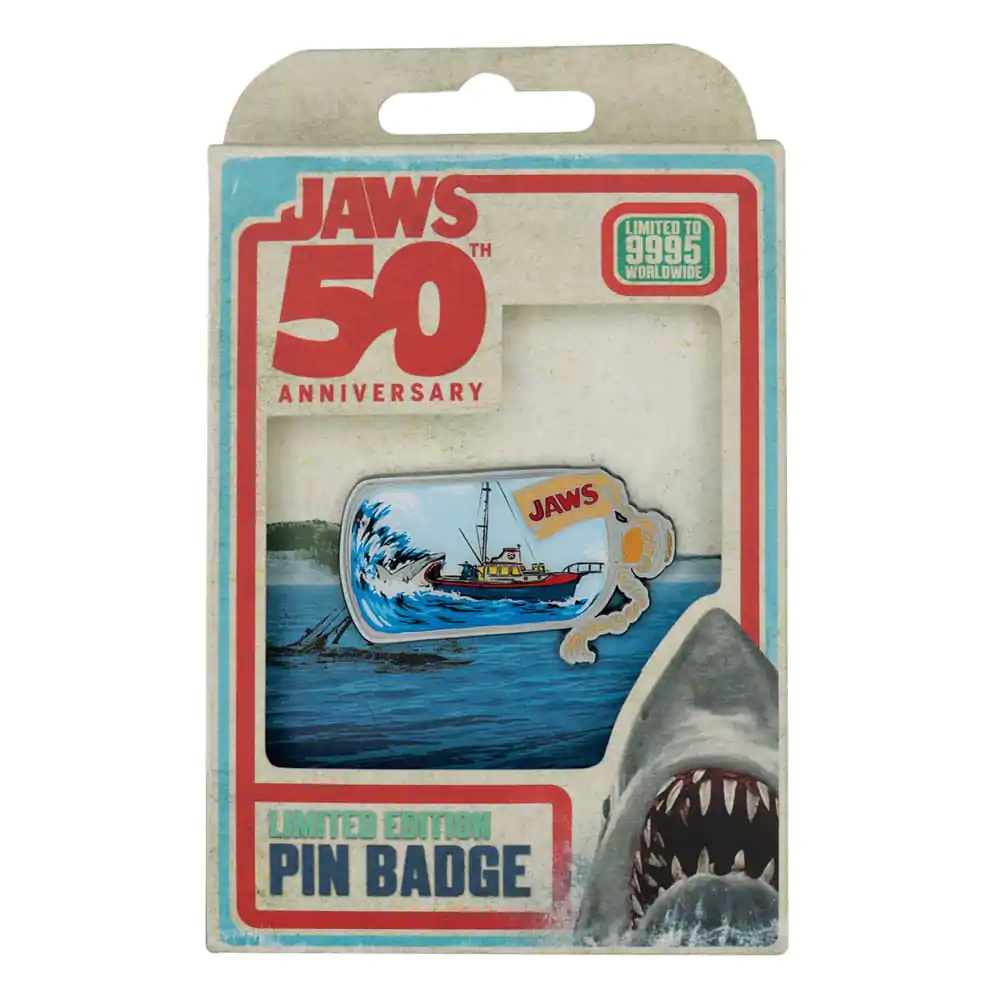 Jaws Pin Odznak 50. výročie Ship in Bottle produktová fotografia