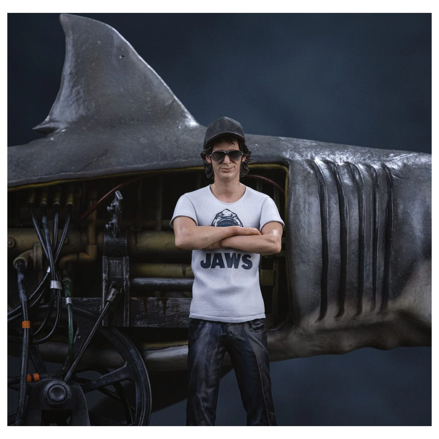 Jaws Deluxe Art Scale socha 1/10 Steven Spielberg Jaws 50. výročie 27 cm produktová fotografia