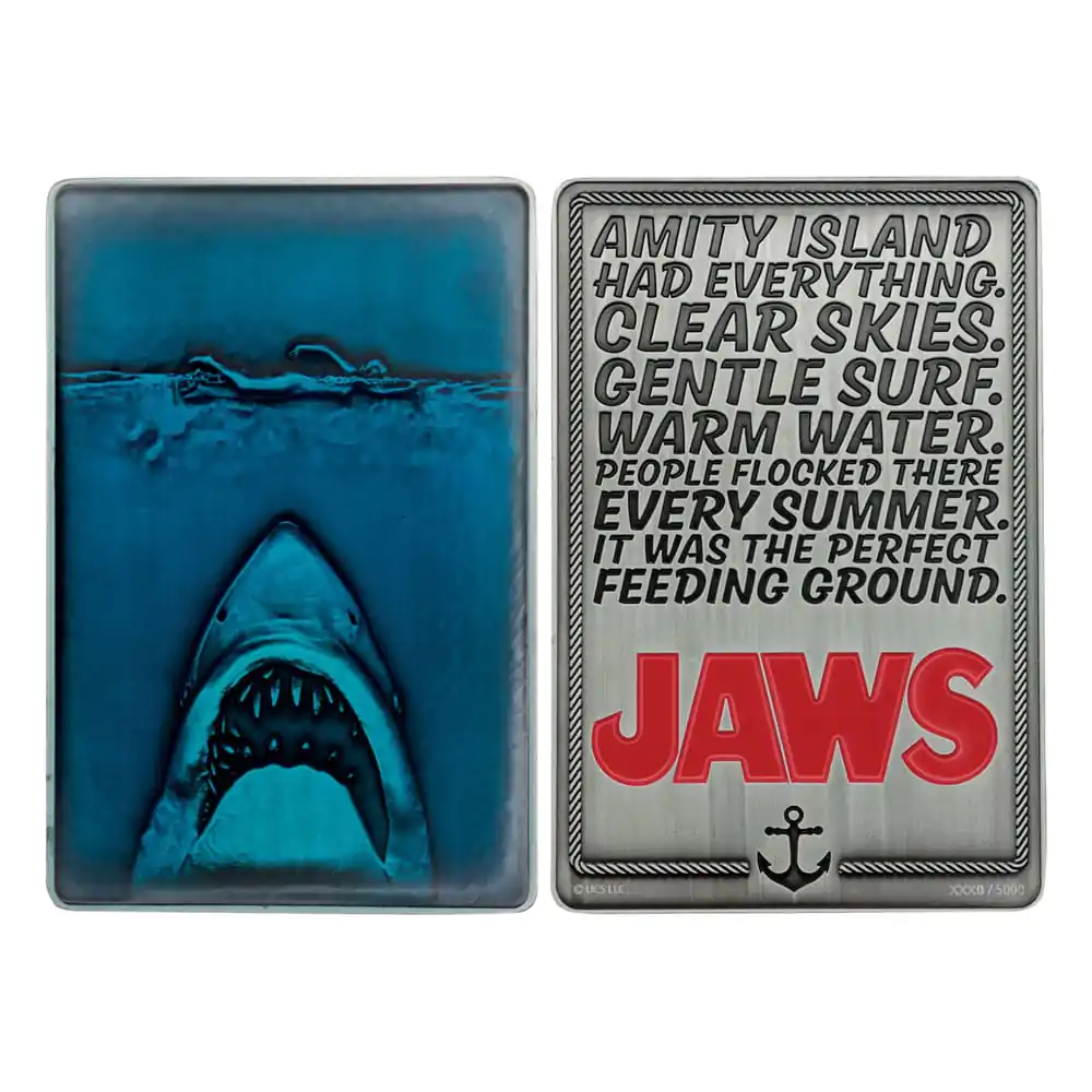 Jaws Ingot 50th Anniversary Plagát Limited Edition produktová fotografia