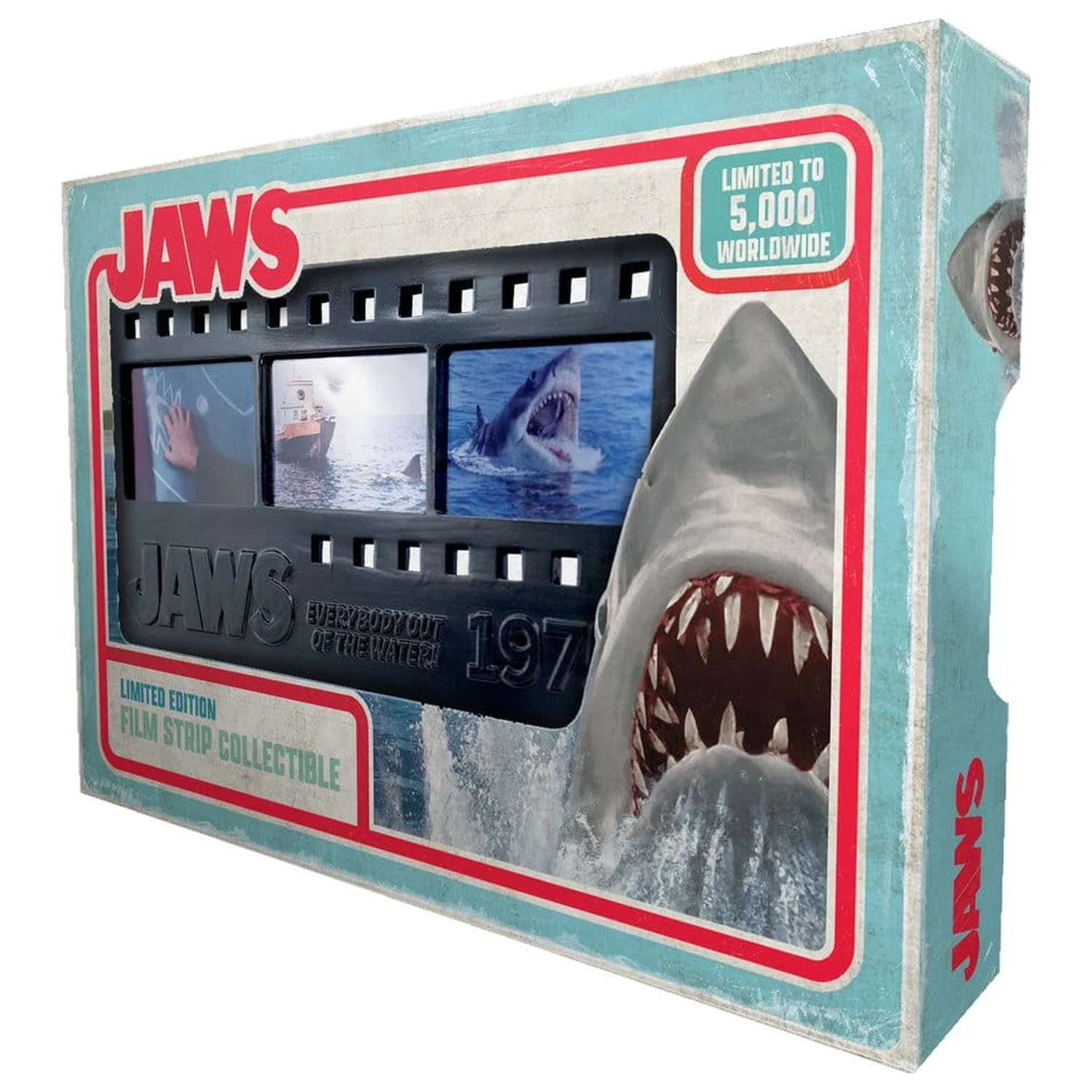 Jaws Ingot kovový filmový pásik zberateľská limitovaná edícia produktová fotografia