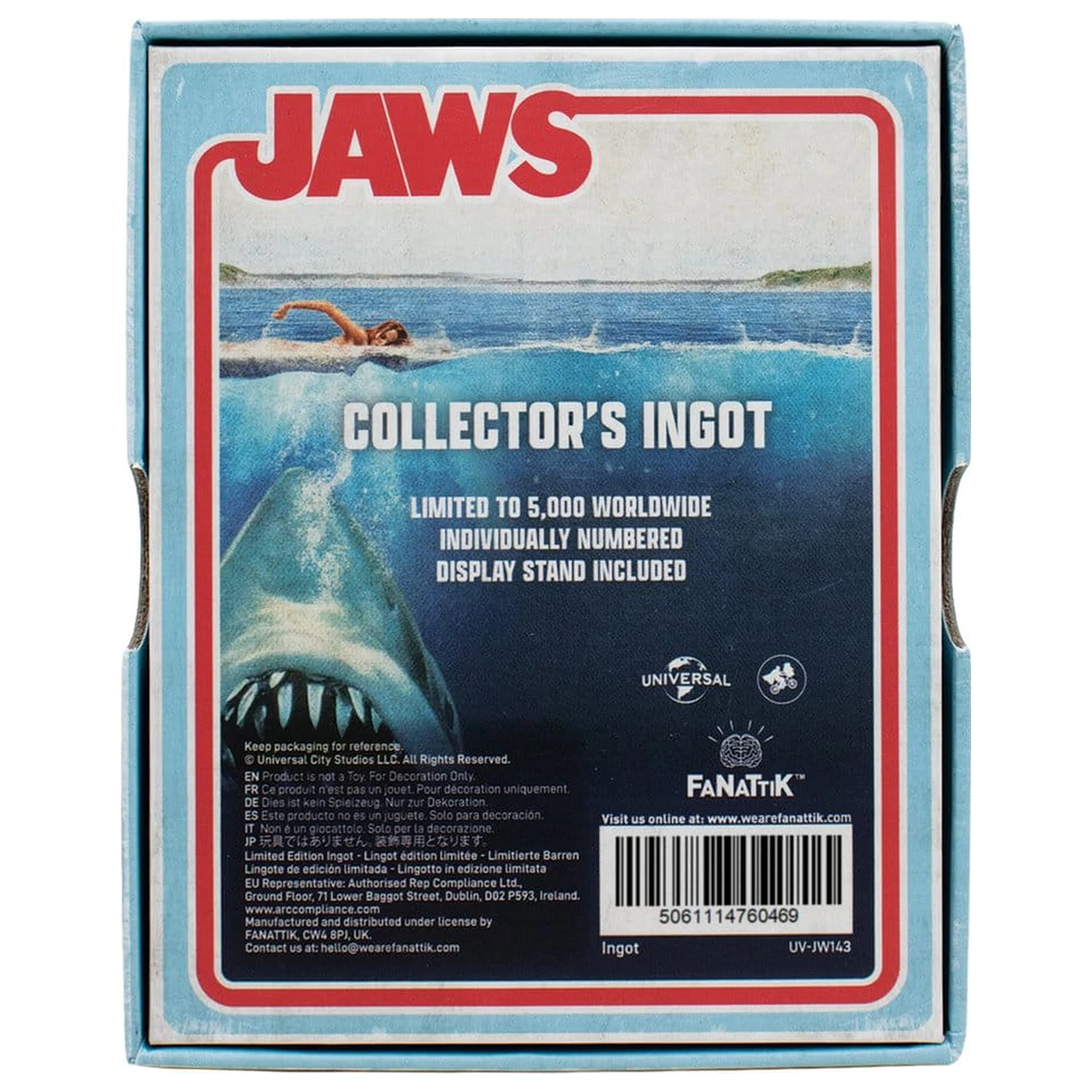 Jaws Ingot Stained Glass-Style Limitovaná Edícia produktová fotografia