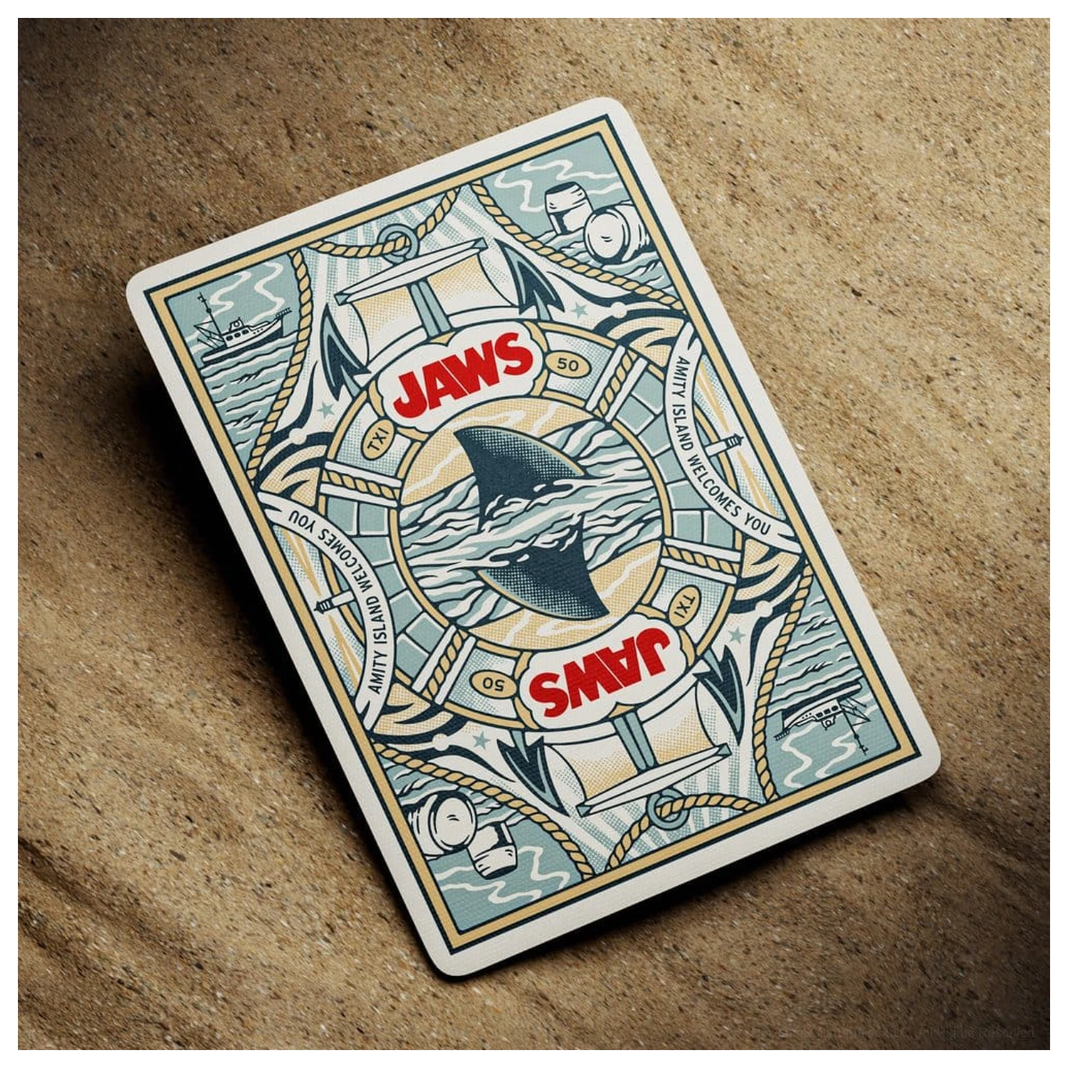 JAWS Prémiové hracie karty produktová fotografia