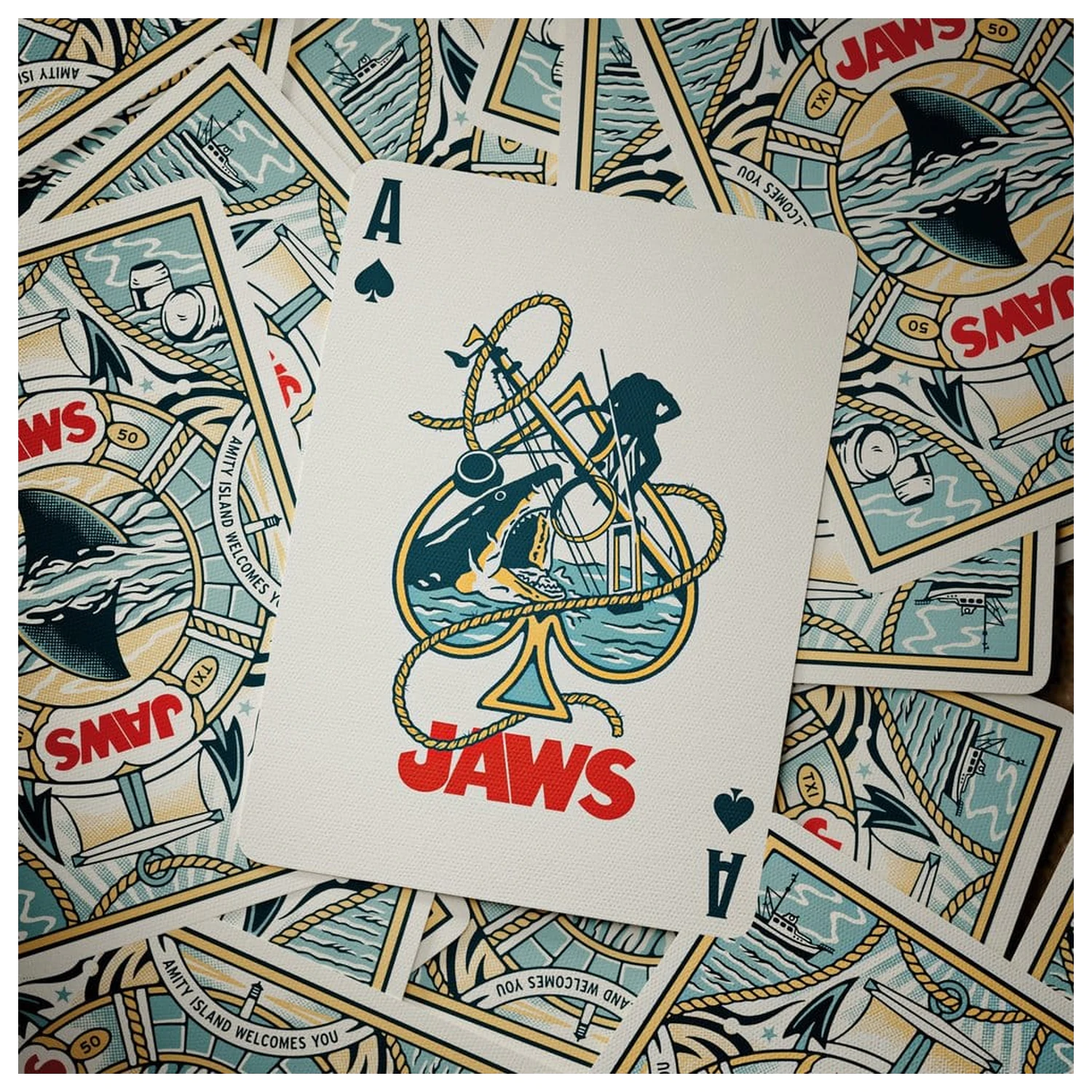 JAWS Prémiové hracie karty produktová fotografia