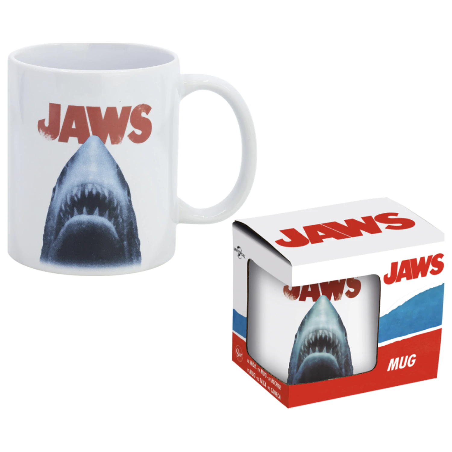 Jaws keramický hrnček 325ml produktová fotografia
