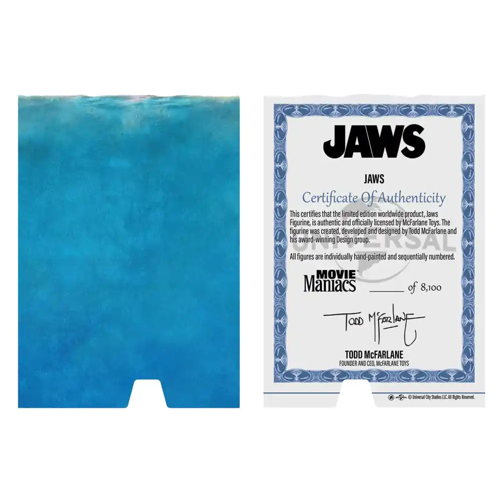 Jaws Movie Maniacs PVC soška Jaws (50th Anniversary) 16 cm produktová fotografia