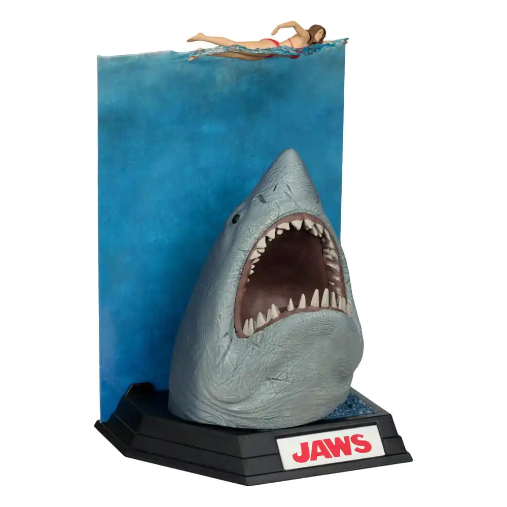 Jaws Movie Maniacs PVC soška Jaws (50th Anniversary) 16 cm produktová fotografia
