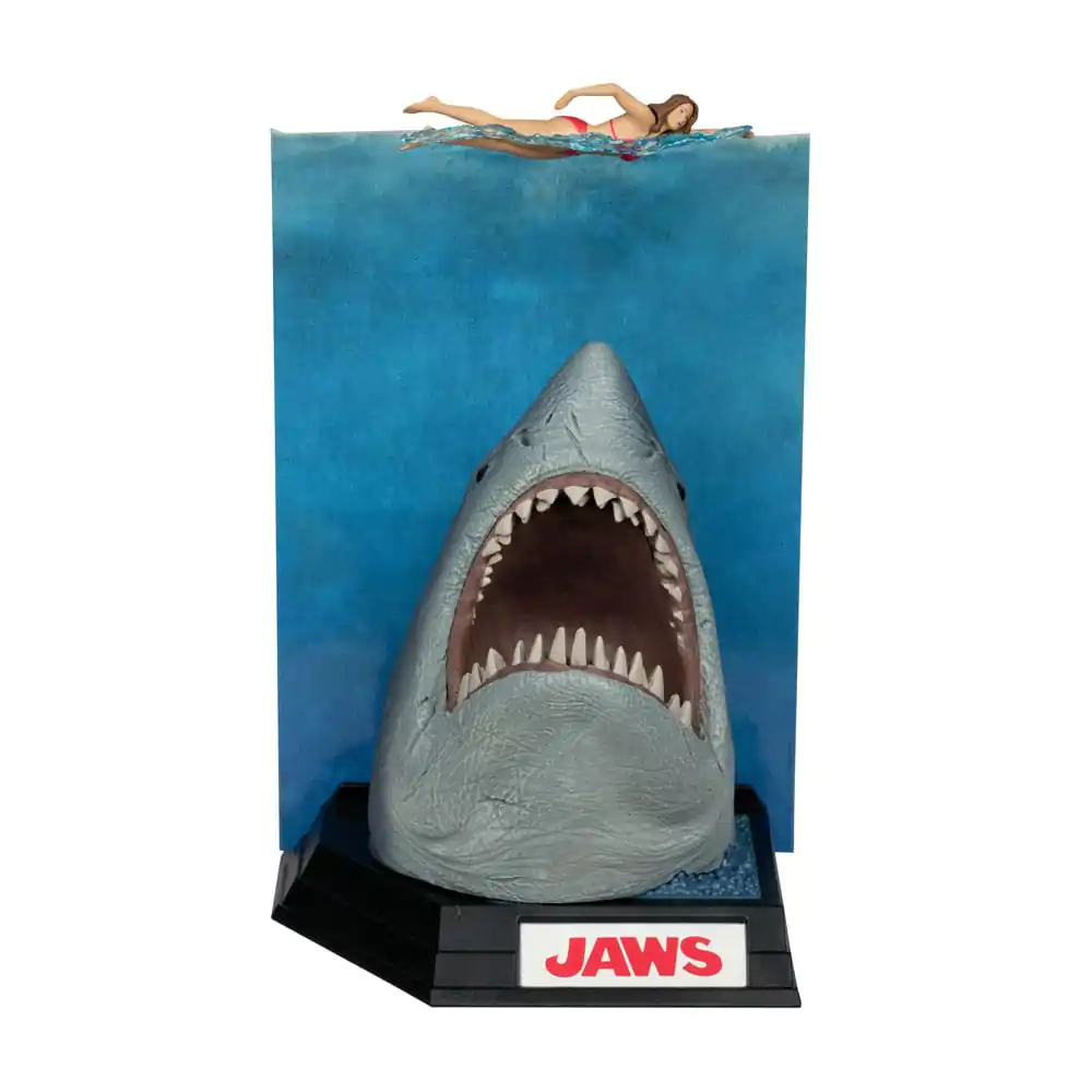 Jaws Movie Maniacs PVC soška Jaws (50th Anniversary) 16 cm produktová fotografia