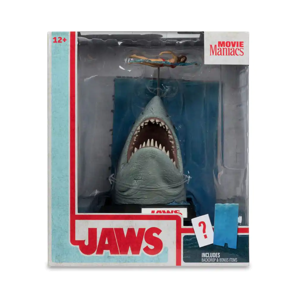 Jaws Movie Maniacs PVC soška Jaws (50th Anniversary) 16 cm produktová fotografia