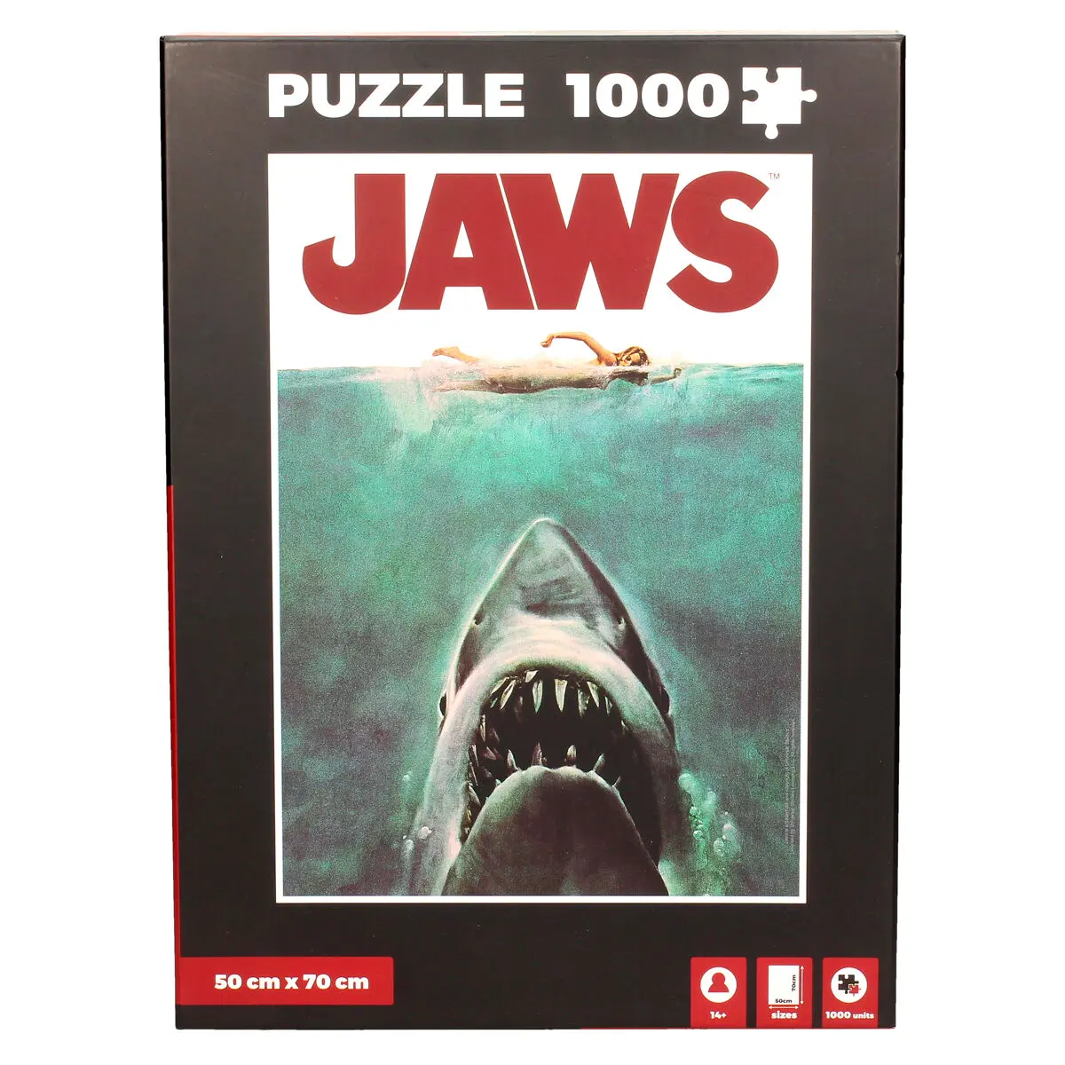 Puzzle Movie Poster Čeľuste produktová fotografia