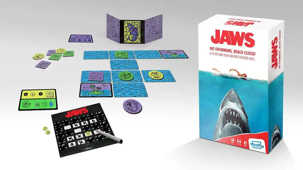 Jaws Shuffle Card Game Retro (8 cm) termékfotó