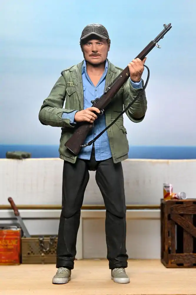 Akčná figúrka Jaws Ultimate Sam Quint 50th Anniversary Figure 18 cm produktová fotografia