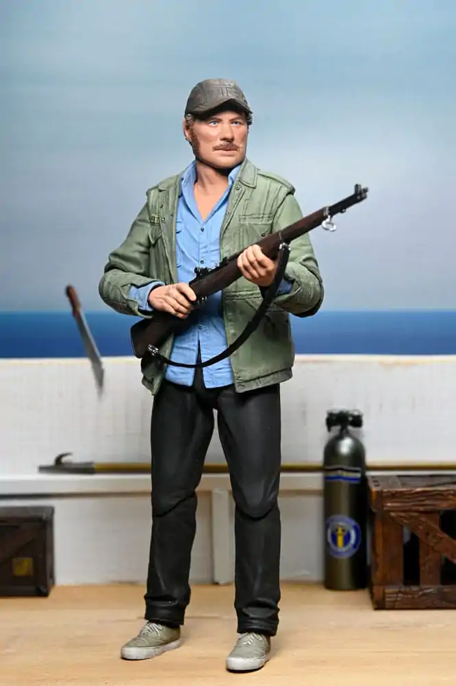 Akčná figúrka Jaws Ultimate Sam Quint 50th Anniversary Figure 18 cm produktová fotografia