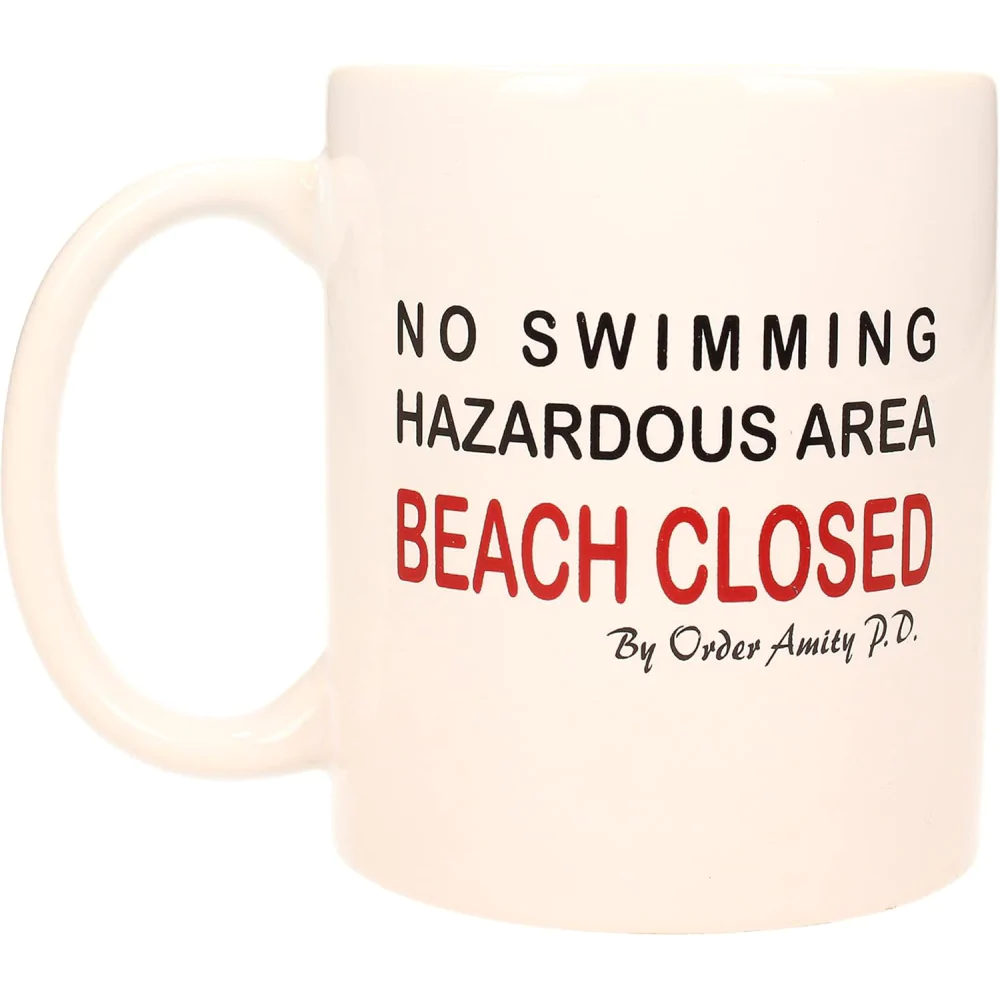 Jaws Hrnček Beach Closed produktová fotografia