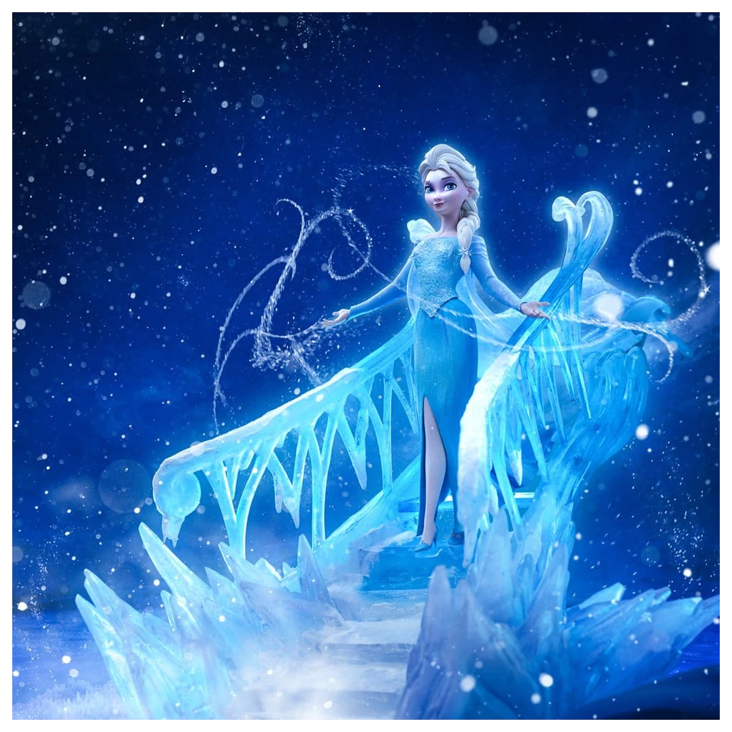 Frozen Art Scale Socha 1/10 Elsa 23 cm produktová fotografia