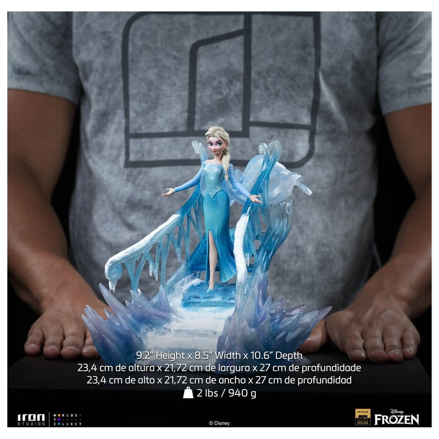 Frozen Art Scale Socha 1/10 Elsa 23 cm produktová fotografia