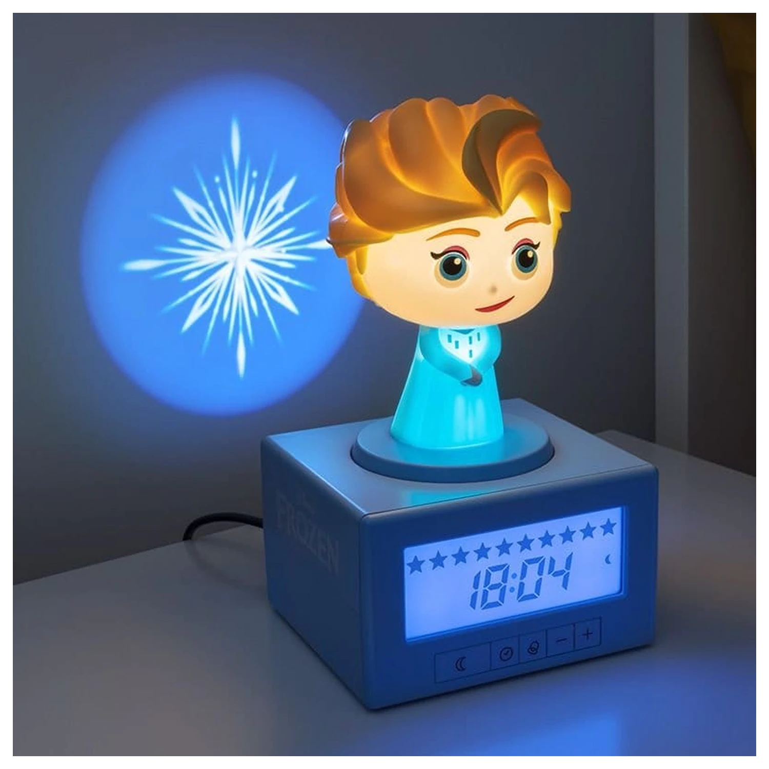 Frozen Budík Elsa Spánkový tréning produktová fotografia