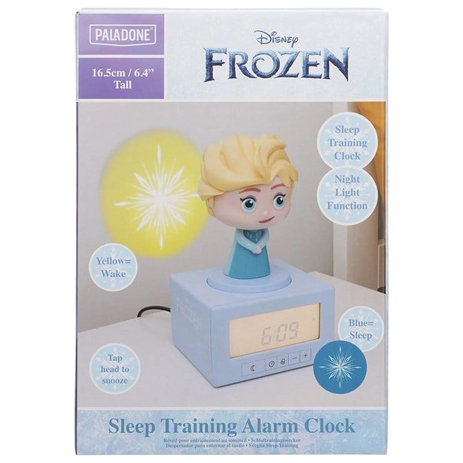 Frozen Budík Elsa Spánkový tréning produktová fotografia