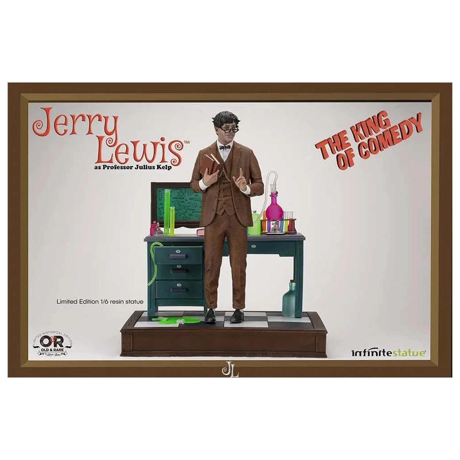 Jerry Lewis Professor Julius Kelp socha limitovaná edícia 1/6 30 cm produktová fotografia