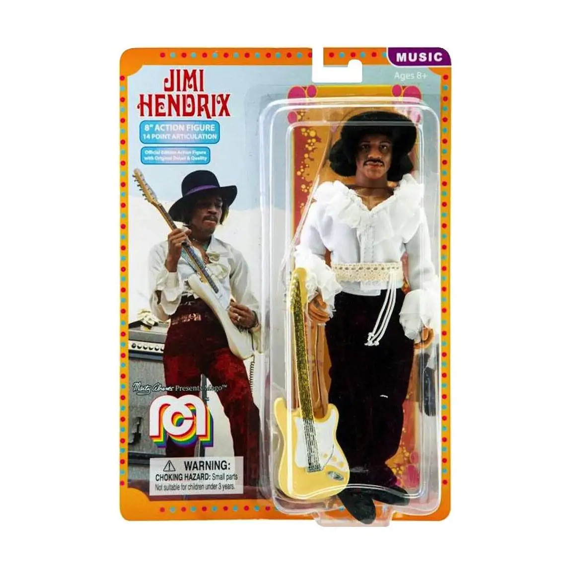 Jimi Hendrix Action Figure Miami Pop 20 cm termékfotó