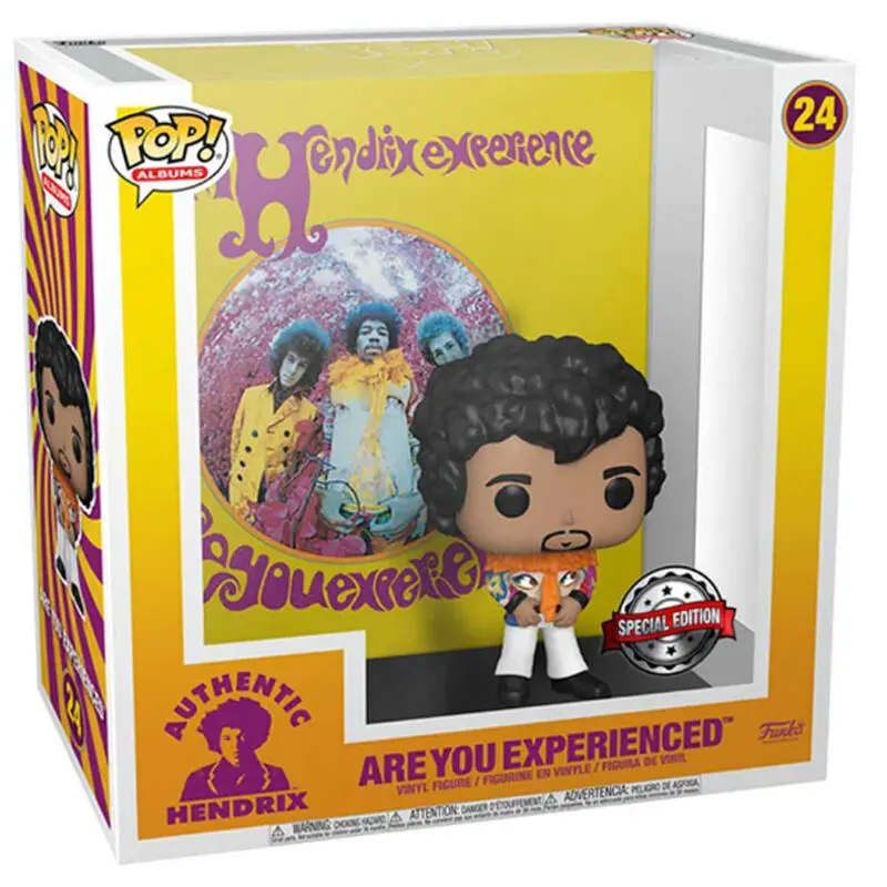 Jimi Hendrix POP! Albums vinylová figúrka Are You Experienced Special Edition 9 cm termékfotó