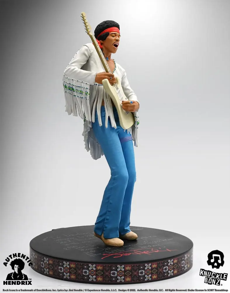 Jimi Hendrix Rock Iconz Socha Jimi Hendrix III 22 cm produktová fotografia