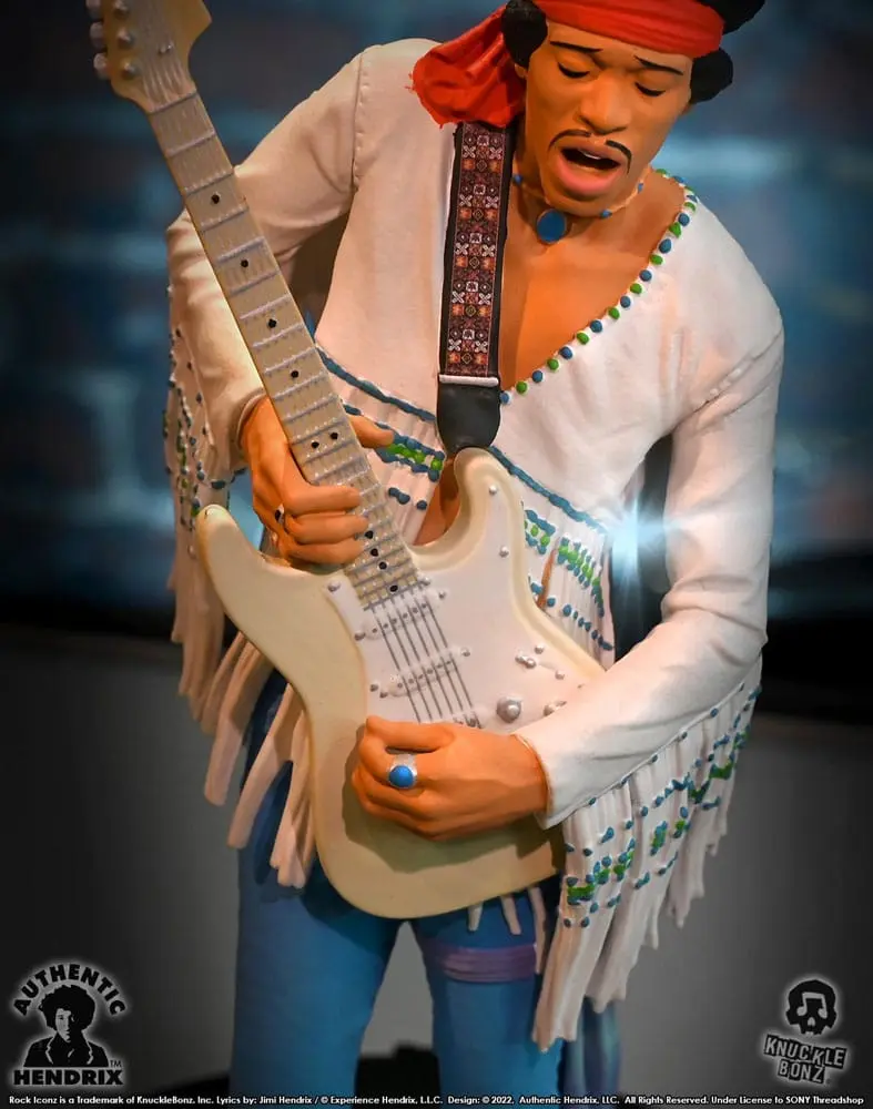 Jimi Hendrix Rock Iconz Socha Jimi Hendrix III 22 cm produktová fotografia