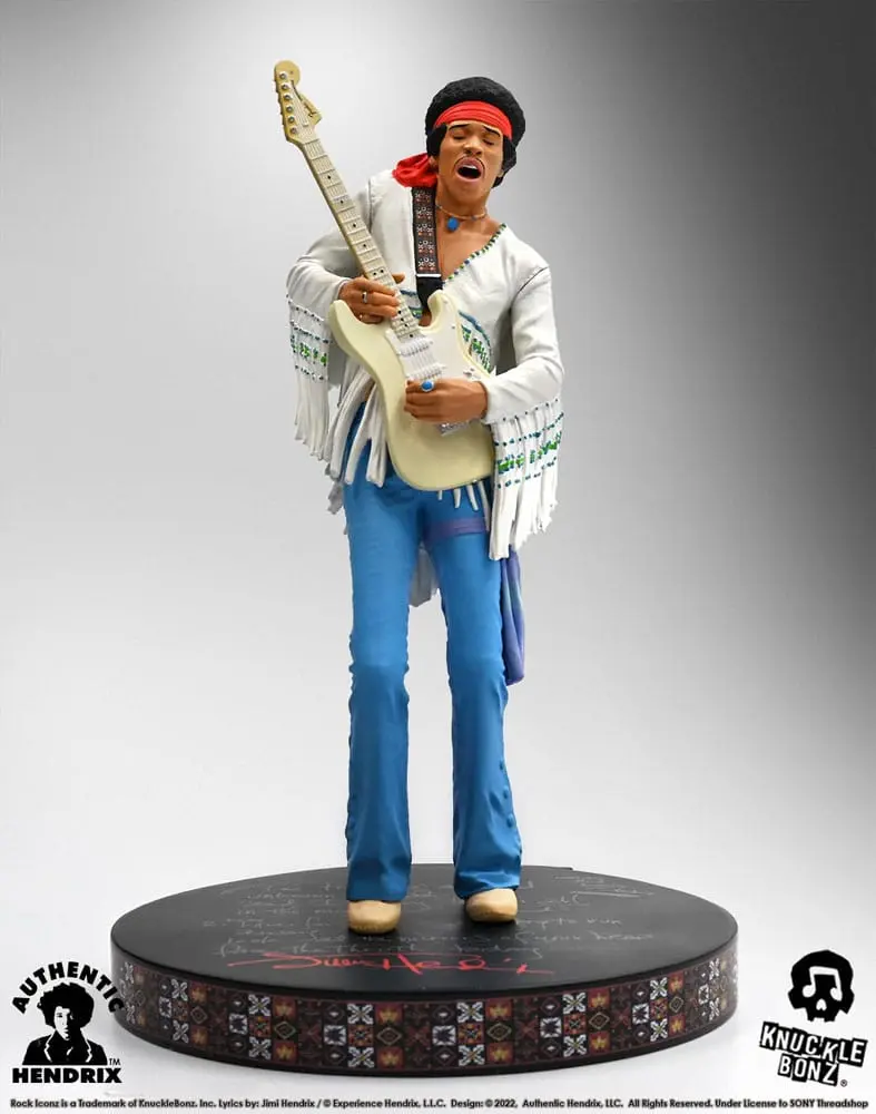 Jimi Hendrix Rock Iconz Socha Jimi Hendrix III 22 cm produktová fotografia