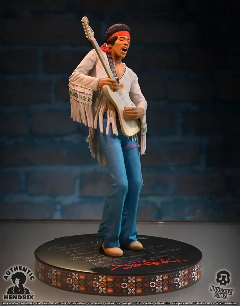 Jimi Hendrix Rock Iconz Socha Jimi Hendrix III 22 cm produktová fotografia
