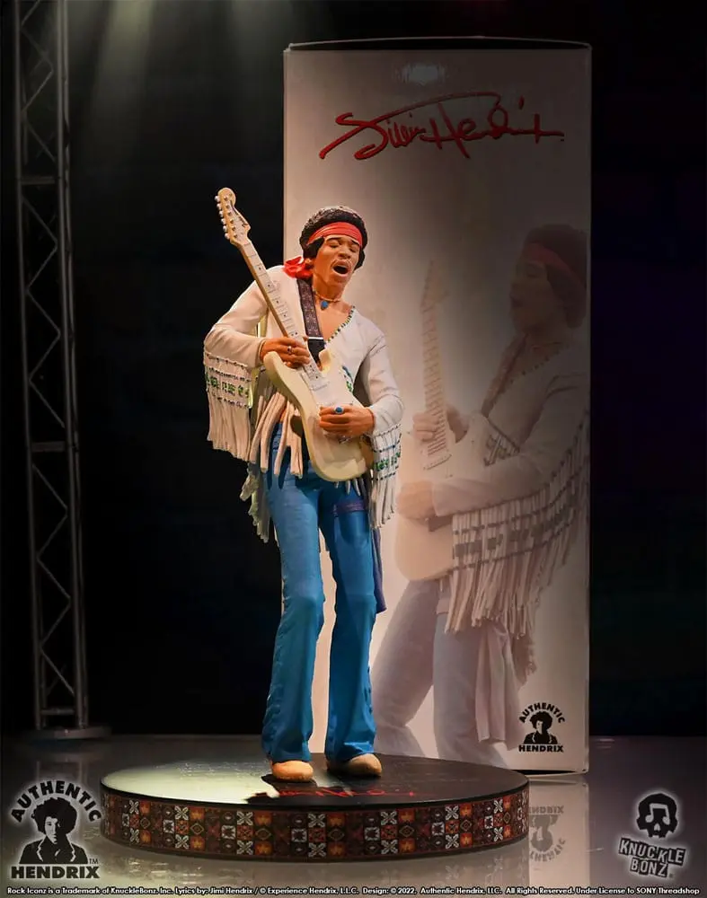 Jimi Hendrix Rock Iconz Socha Jimi Hendrix III 22 cm produktová fotografia