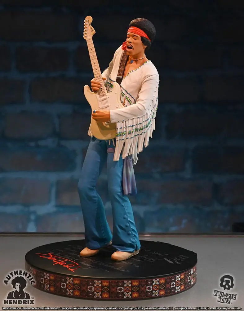 Jimi Hendrix Rock Iconz Socha Jimi Hendrix III 22 cm produktová fotografia