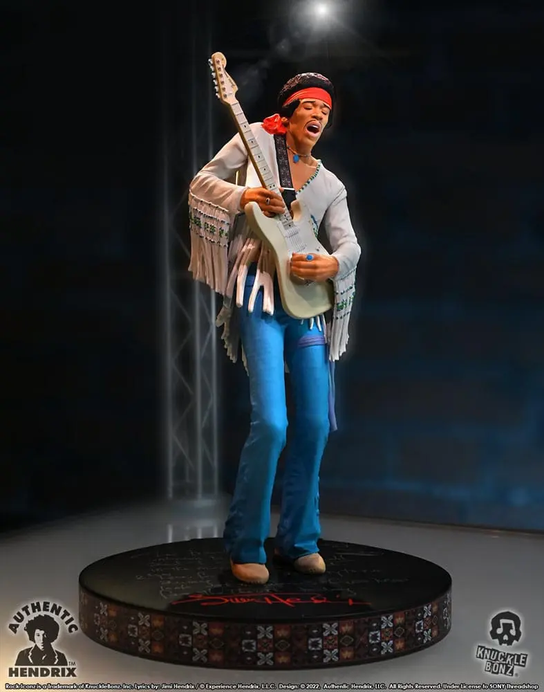 Jimi Hendrix Rock Iconz Socha Jimi Hendrix III 22 cm produktová fotografia