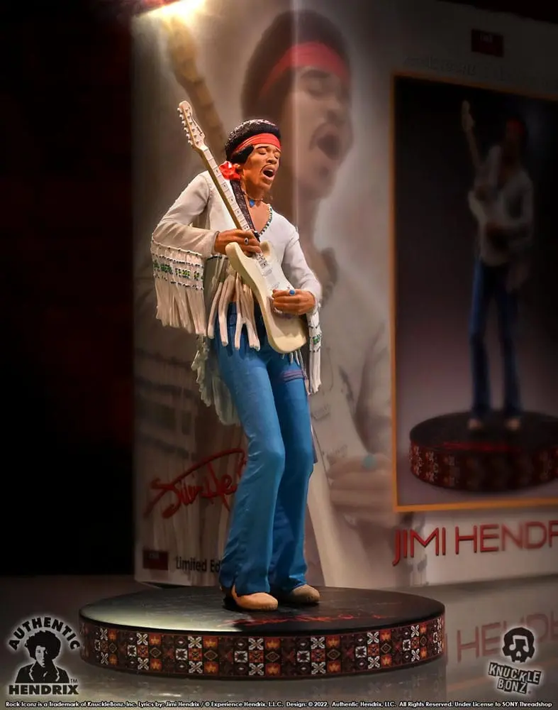 Jimi Hendrix Rock Iconz Socha Jimi Hendrix III 22 cm produktová fotografia