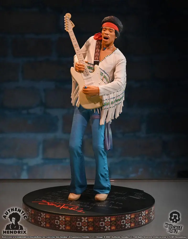 Jimi Hendrix Rock Iconz Socha Jimi Hendrix III 22 cm produktová fotografia