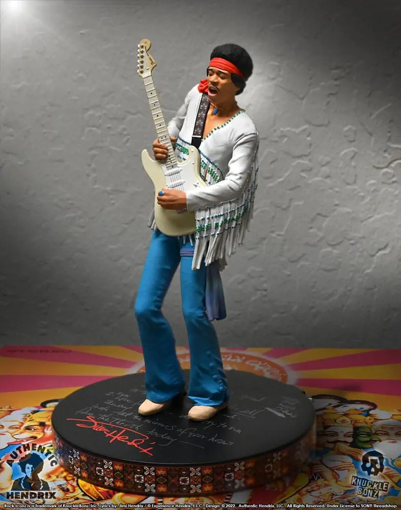 Jimi Hendrix Rock Iconz Socha Jimi Hendrix III 22 cm produktová fotografia